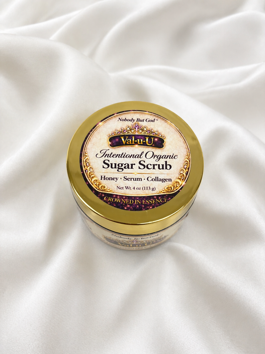 Crowned in Essence Intentional Organic Sugar Scrub
